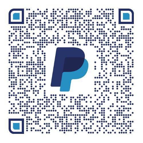 PayPal QR code.
