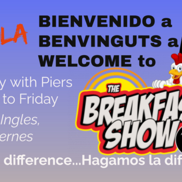 Banner for Breakfast Show.