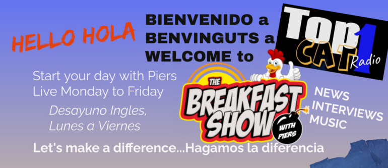 Banner for Breakfast Show.